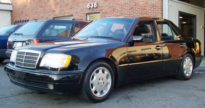 1994 Mercedes-Benz was the last year for the W124 Chassis 500s. This 94 E500 in Black (DB040) was in the shop for front brake rotors and pads replacement and four new Michelin snow tires. 