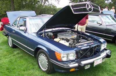 Our customer John's award winning 86 560SL