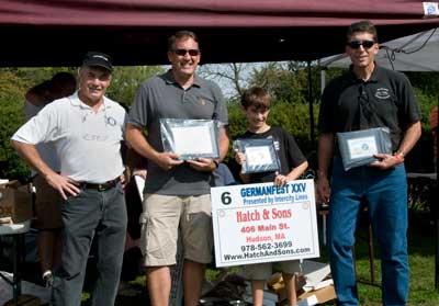 1st place for the 1969 Grey 280SL in Class 6