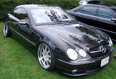 Our customer Michael displayed his CL500 with custom wheels
