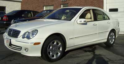 This 2005 Mercedes-Benz C240 4-Matic was recently in for Service 'A' and a new remote key.