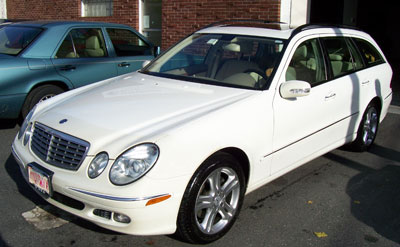 2006 Mercedes-Benz E350 4matic Wagon in for it's Scheduled 'A' Service.