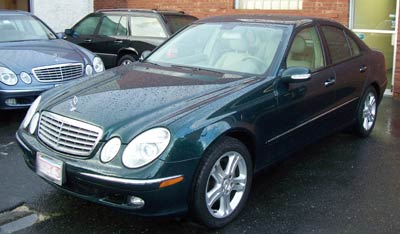 A newly purchased 2005 Mercedes-Benz E500 in for scheduled A-service and replacement of valve cover gaskets.