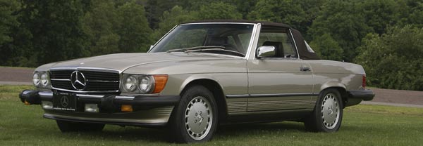 Mercedes-Benz 560SL service and repair