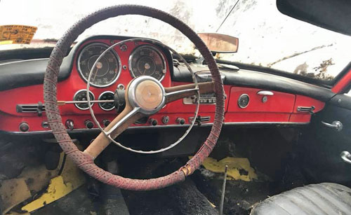 1962 Mercedes-Benz 190SL barn find