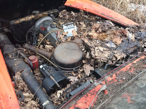 1962 Mercedes-Benz 190SL barn find