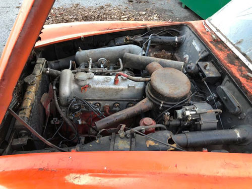 1962 Mercedes-Benz 190SL barn find