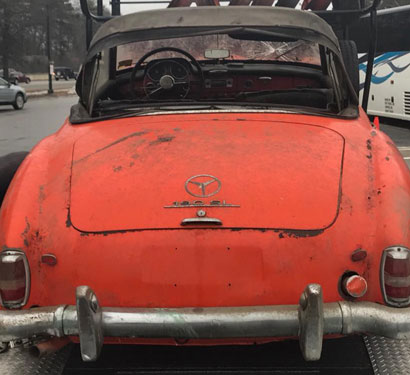 1962 Mercedes-Benz 190SL barn find