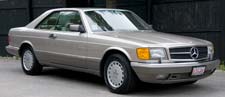 Mercedes-Benz 560 SEC parts and service