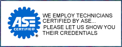 ASE Certified Technicians